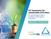 EU Taxonomy for sustainable activities: incentivising Europe’s enablers of the green transition 