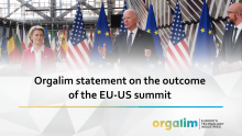 Orgalim statement on the outcome of the EU-US summit