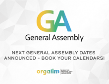 Save the date for Orgalim General Assembly meetings in 2021 and 2022