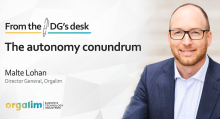 From the DG's Desk: The autonomy conundrum