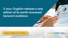 S 2022: Orgalim releases a new edition of its world-renowned General Conditions