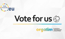 Vote for Orgalim in the 2020 .eu Web Awards!